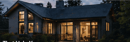 Residential property with construction plans and claim recovery materials